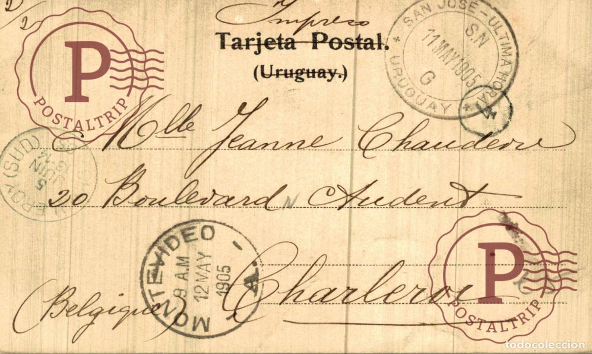 Postales: URUGUAY. COSTUMBRES DEL URUGUAY. EL PERICON - Foto 2