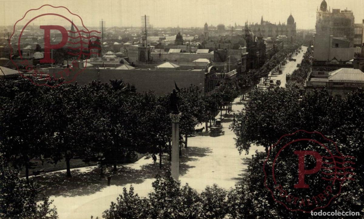 Postales: URUGUAY. MONTEVIDEO. AVENIDA 18 DE JULIO. RPPC FOTOGRAFICA.