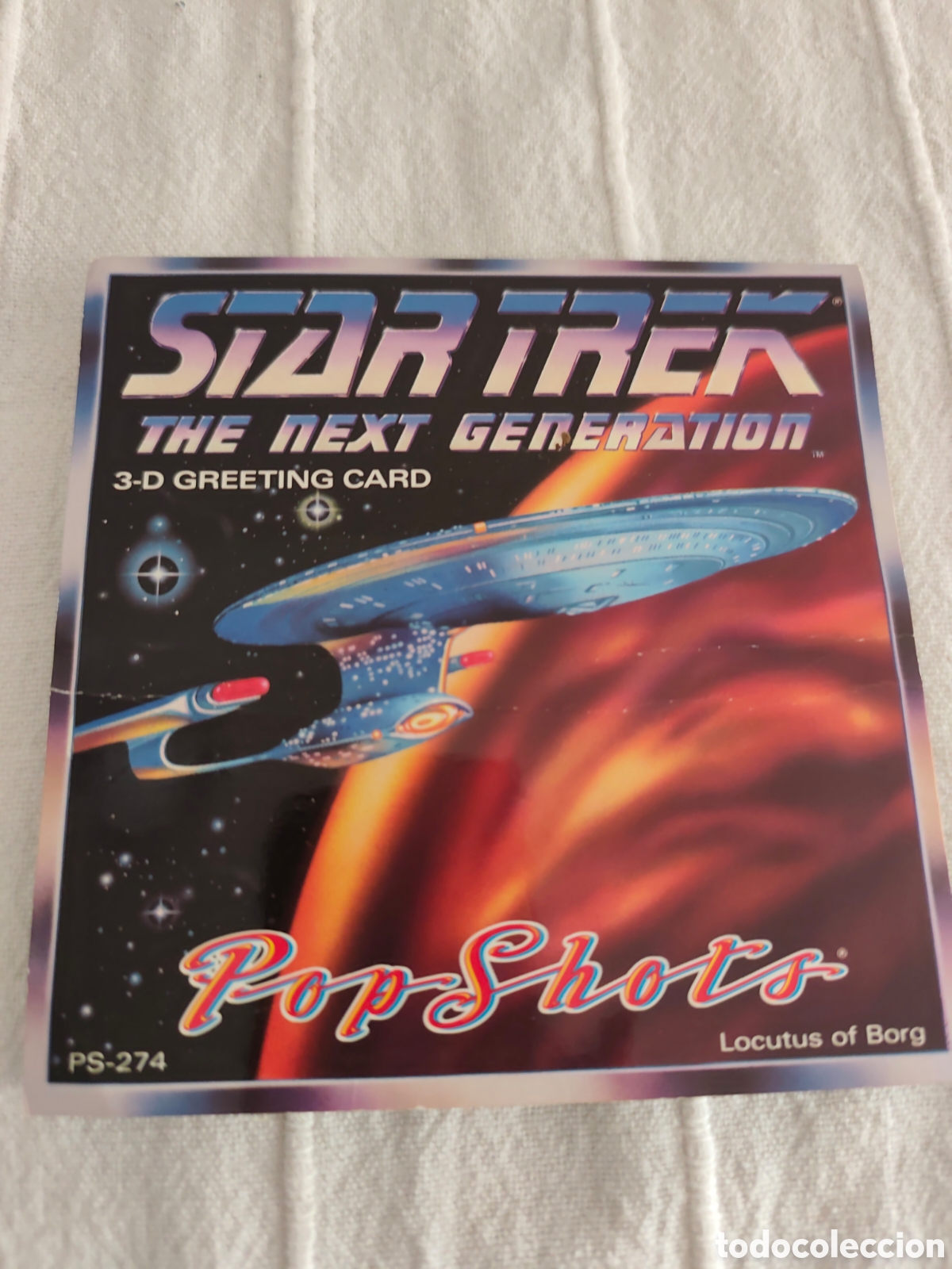 Postales: Postal de colecconistas de Star Trek Next Generation