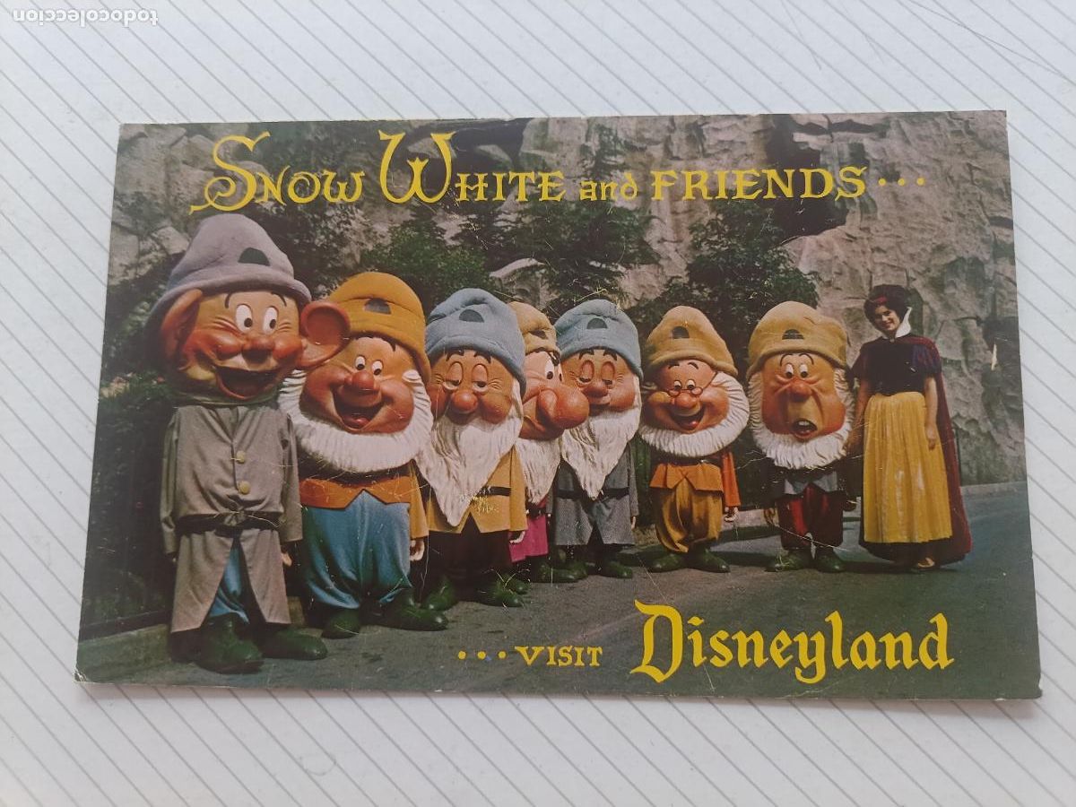 Postales: Disneyland, circulada en 1963