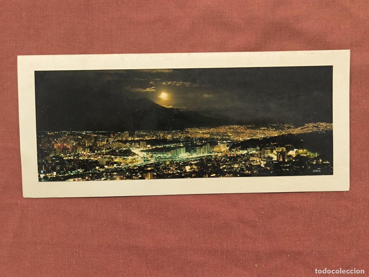Postales: Postal Panor&aacute;mica Caracas Nocturna &ndash; Venezuela Vista de Ciudad Coleccionismo