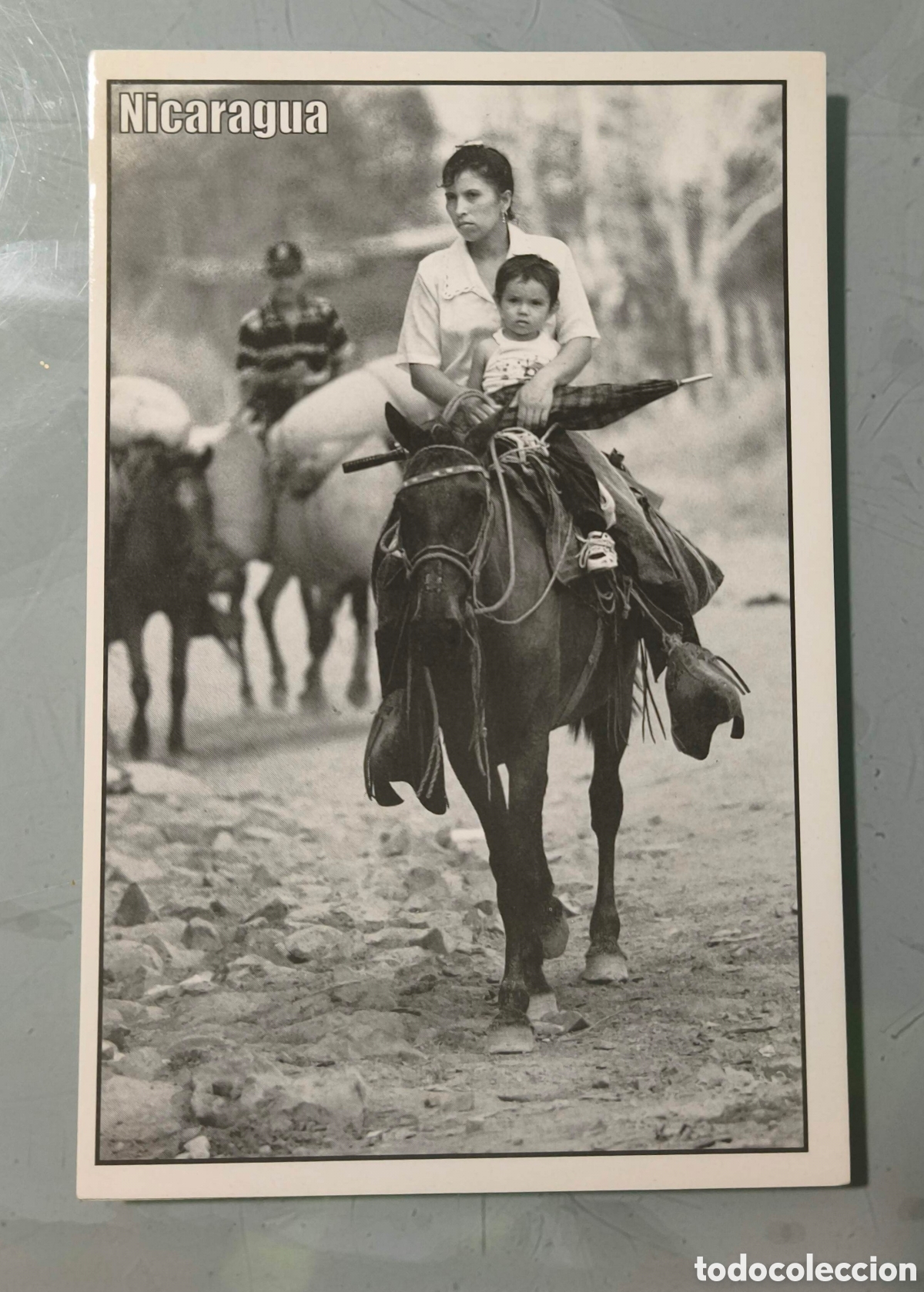 Postales: Nicaragua. El Ayote, Chontales. A lomos de mula