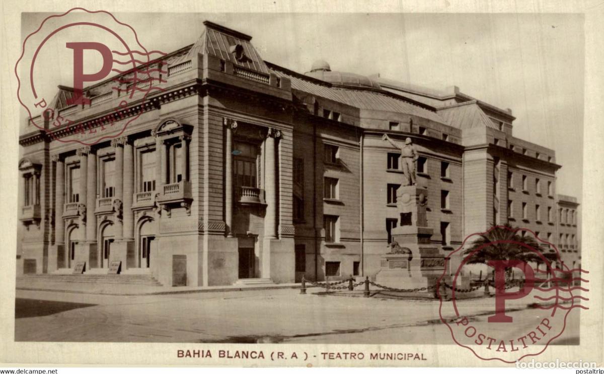 Postales: BAHIA BLANCA TEATRO MUNICIPAL BUENOS AIRES ARGENTINA TEATRO THEATER theatrecollection