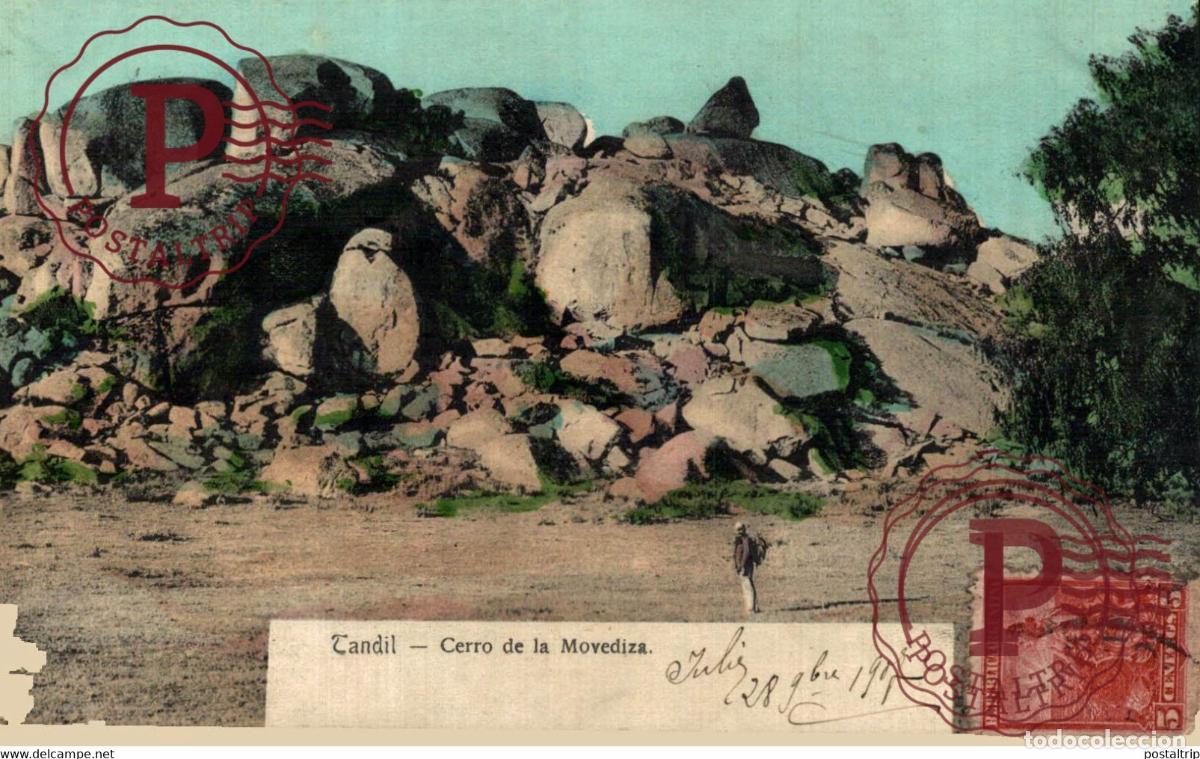 Postales: TANDIL CERRO DE LA MOVEDIZAL REPUBLICA ARGENTINA
