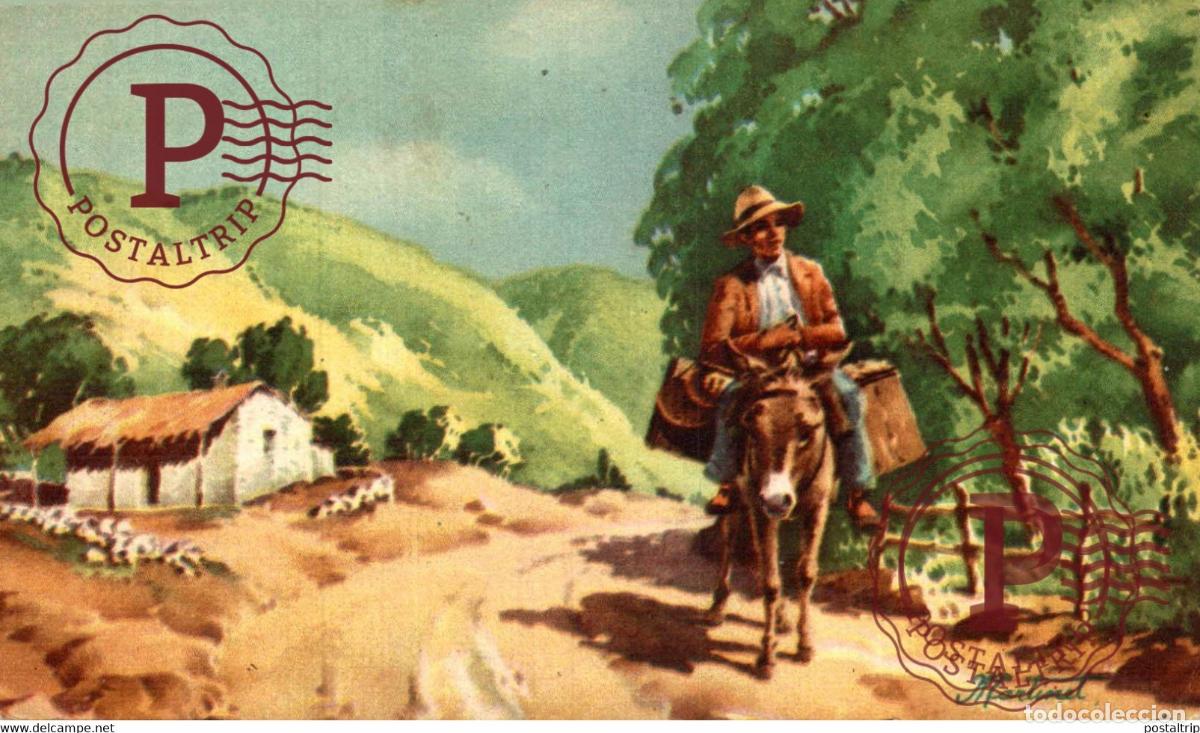 Postkarten: ARGENTINA CORDOBA Vendedor ambulante tipico de las sierras