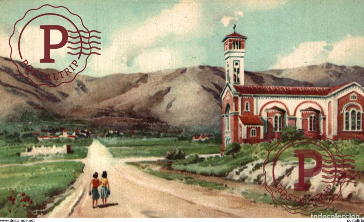 Postkarten: ARGENTINA. IGLESIA NUEVA LA FALDA CORDOBA