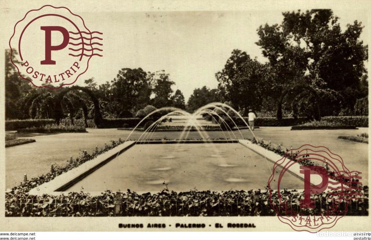 Postkarten: ARGENTINA. rppc BUENOS AIRES PALERMO EL ROSEDAL