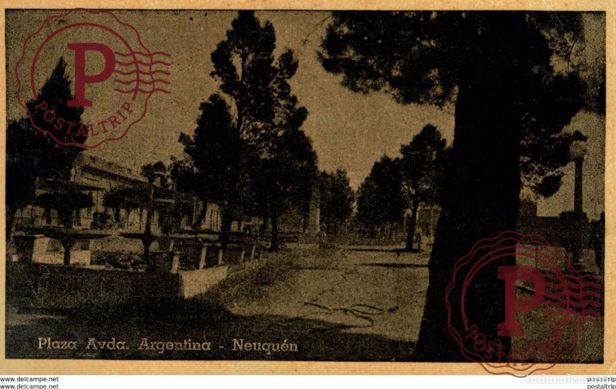 Postkarten: ARGENTINA. NEUQUEN. PLAZA AVDA. ARGENTINA