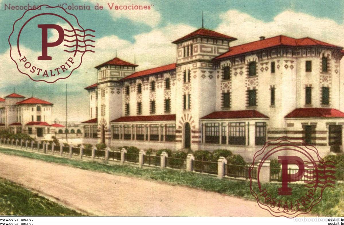 Postkarten: ARGENTINA NECOCHEA BUENOS AIRES COLONIA DE VACACIONES