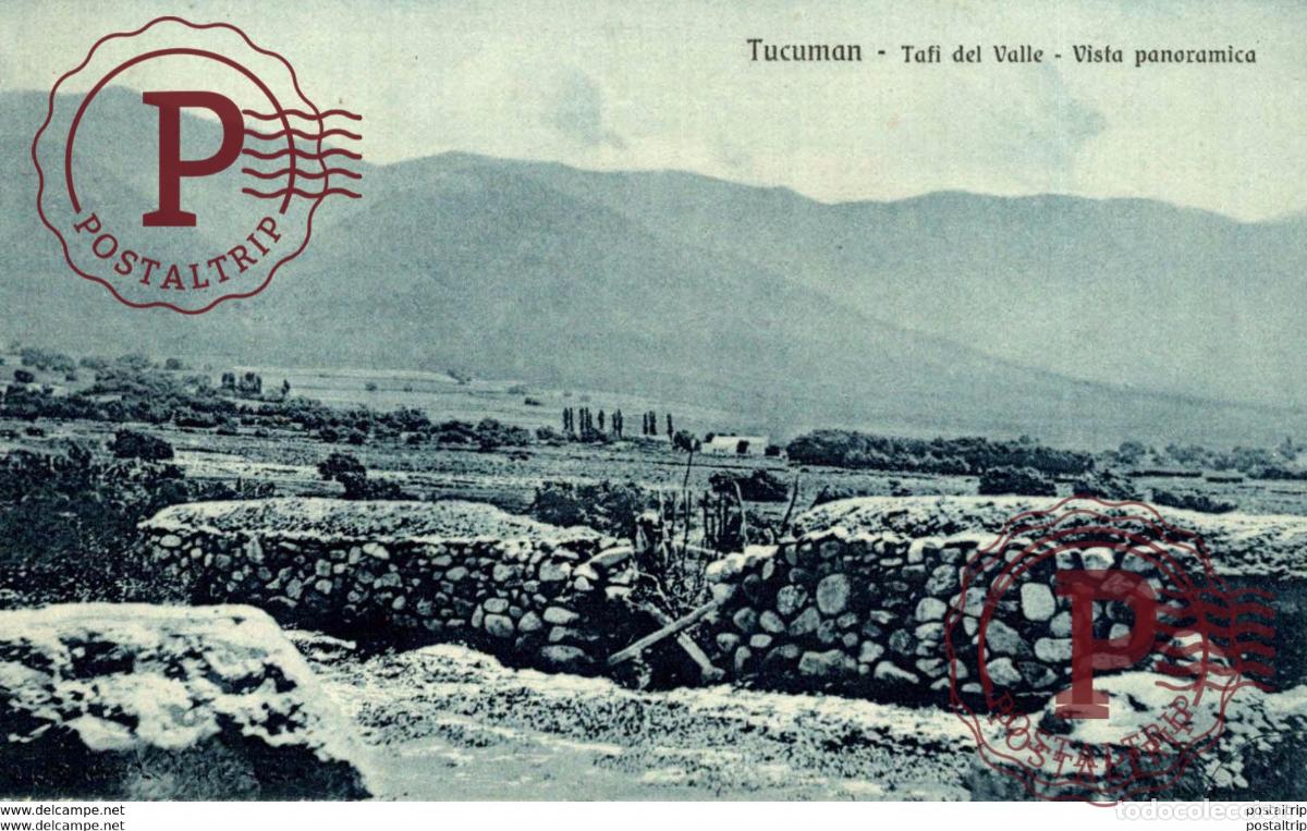 Postales: TUCUMAN TAFI DEL VALLE VISTA PANORAMICA ARGENTINA