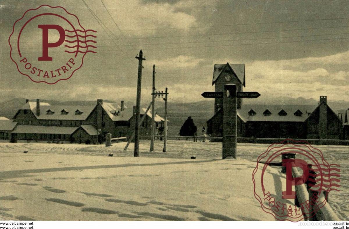 Postales: TERRITORIO DE NEUQUEN REPUBLICA ARGENTINA NIEVE NAHUEL HUAPI