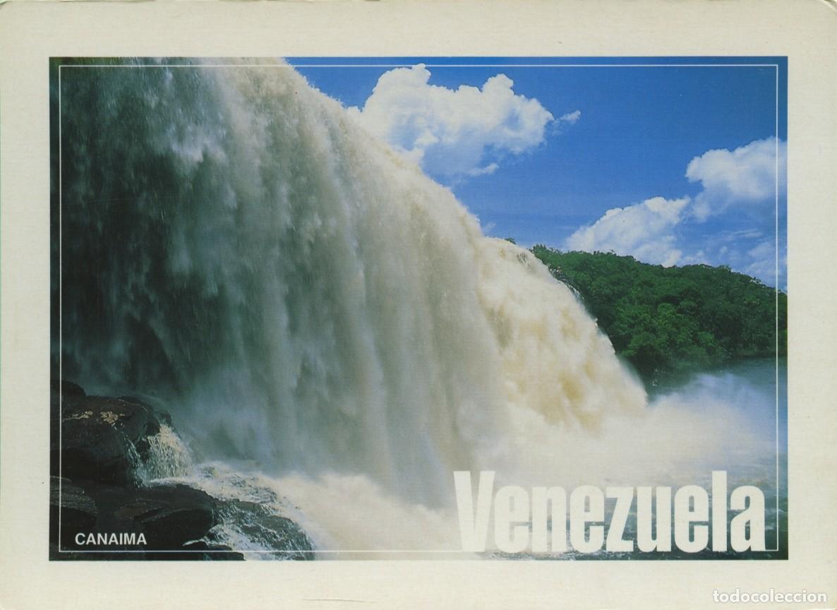 Postales: N&ordm; 067-El salto El Sapo. Parque Nacional Canaima. VENEZUELA. Sin circular. ED. PHOTO RAUL SOJO