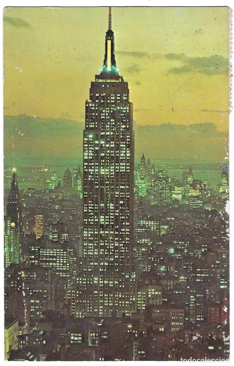 Postales: Postal EE.UU. Empire State Building al Sunset. New York City. ref. 7-eeuu59