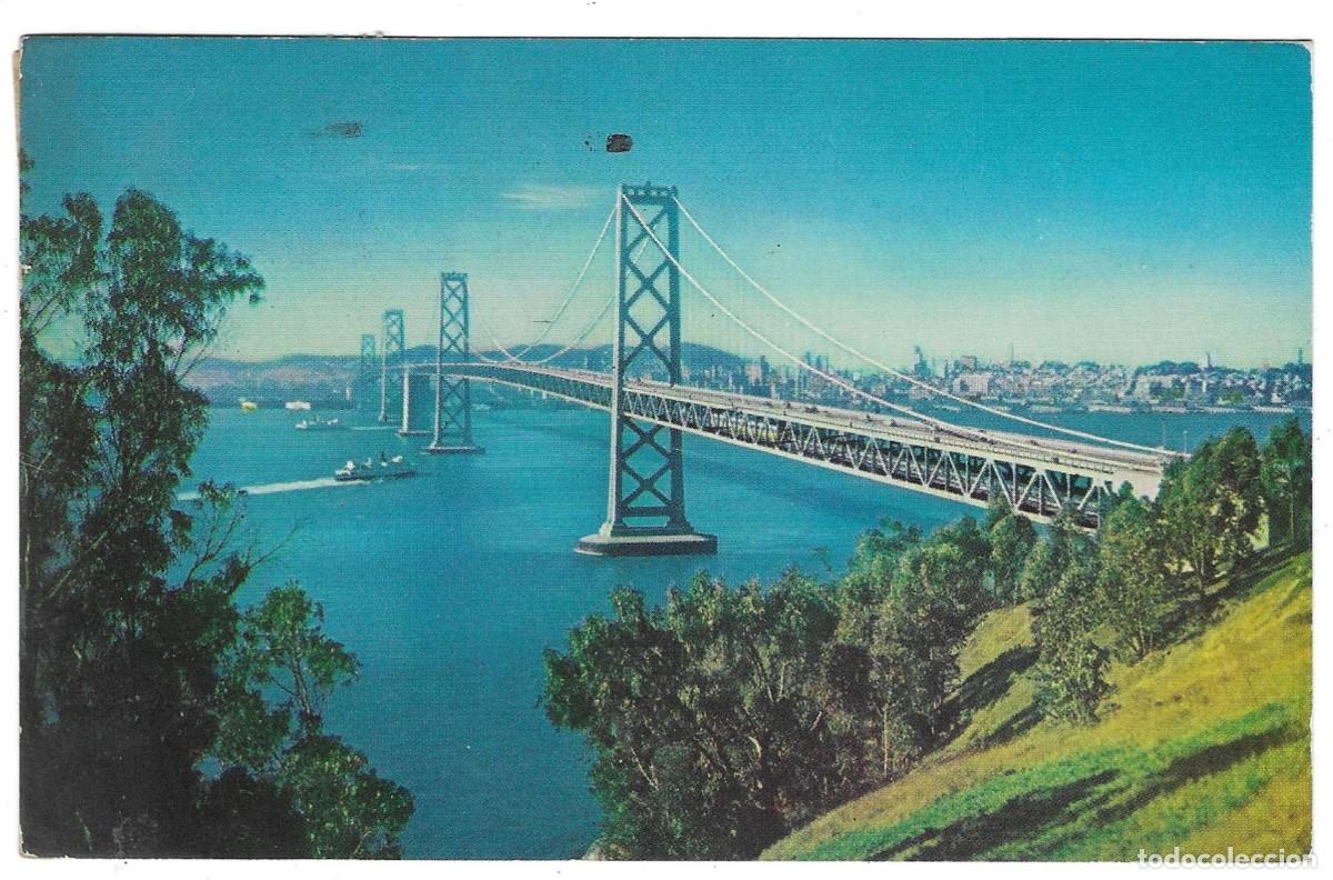 Postales: Postal EE.UU. San Francisco. Oakland Bay Bridge. ref. 7-eeuu60