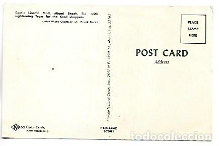 Postales: EXOTIC LINCOLN MALL.- MIAMI BEACH - Foto 2