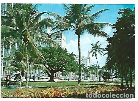Postales: BAYFRONT PARK AR BISCAYNE BJVD. HEART OF MIAMI - FLORIDA / USA