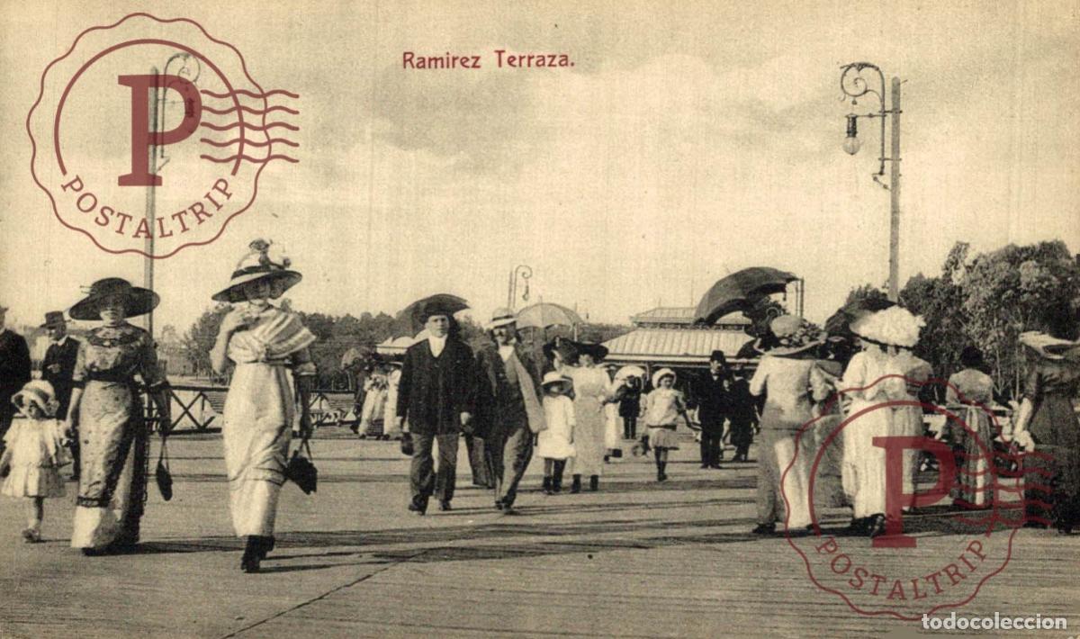 Postales: URUGUAY MONTEVIDEO. RAMIREZ. TERRAZA - Foto 1