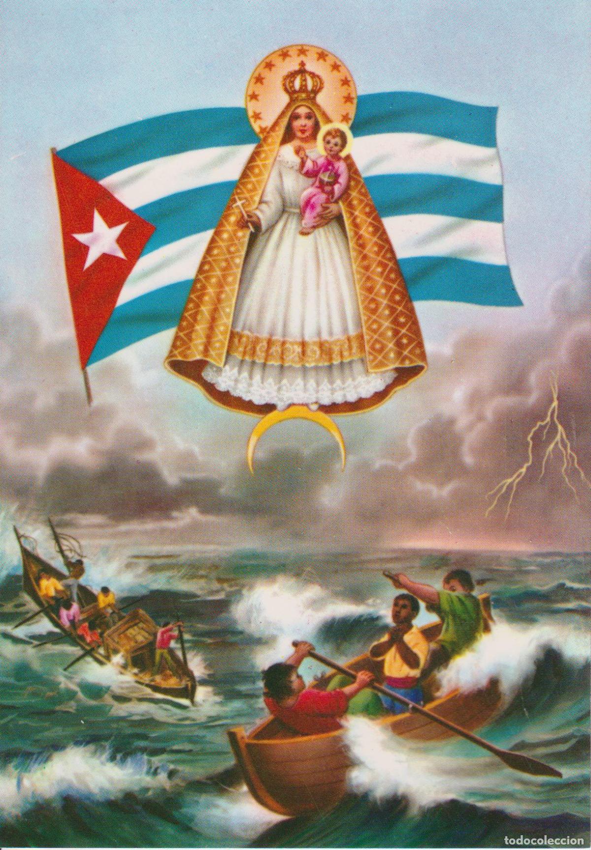 Postales: LA VIRGEN DE LA CARIDAD DEL COBRE &ndash; SANTA PATRONA DE CUBA &ndash; COLECCION PERLA N&ordm;5434 &ndash; S/C