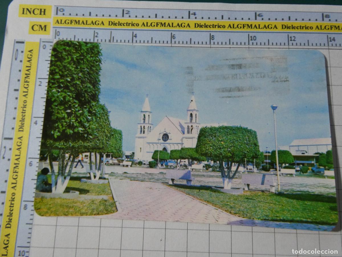 Postales: POSTAL DE M&Eacute;XICO. CIUDAD OBREG&Oacute;N DETALLE DE LA CATEDRAL. 961