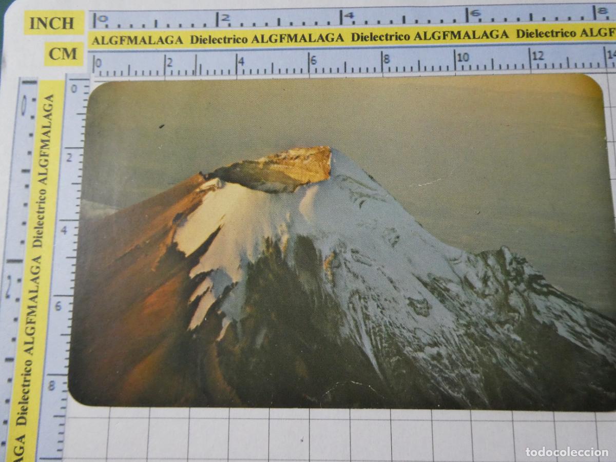 Postales: POSTAL DE M&Eacute;XICO. AREA AL AMANECER DEL CR&Aacute;TER DEL POPOCATEPETL. 965