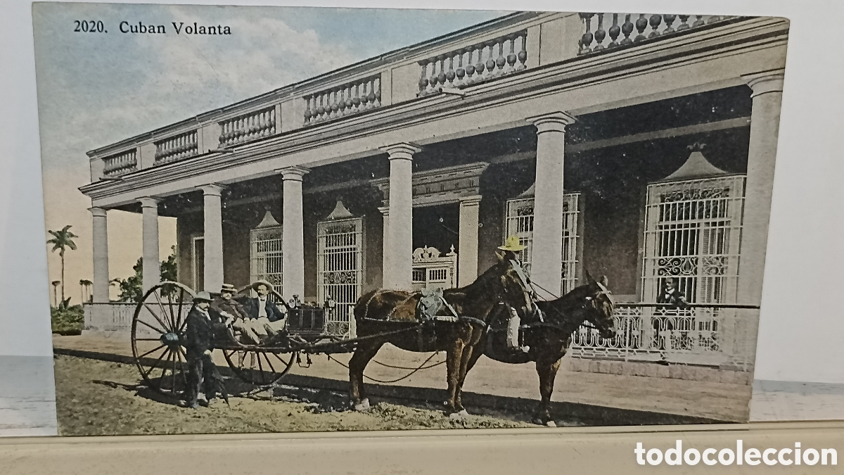Postales: La Rep&uacute;blica de Cuba tarjeta postal a&ntilde;os 30 cuban volanta