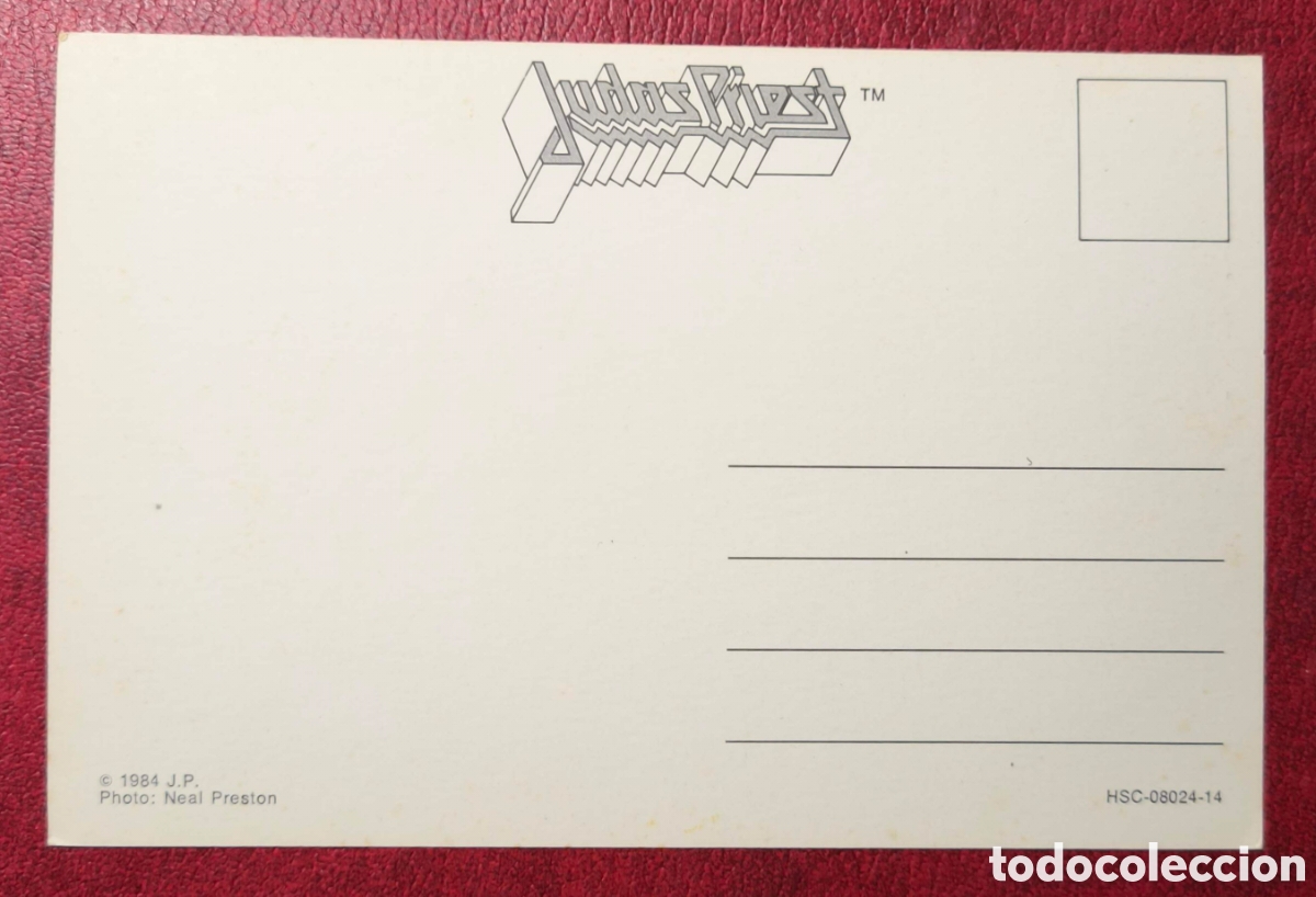 Postales: Freeze Frame. 1984. Judas Priest - Foto 2