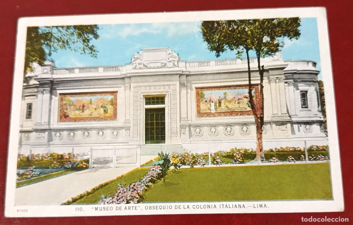 Postales: MUSEO ARTE ITALIANO - LIMA 1928 - PER&Uacute; - LUIS SABLICH