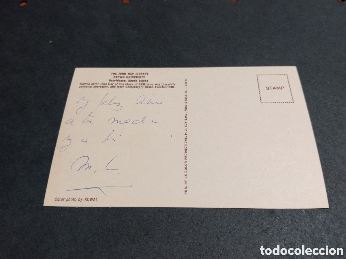 Postales: Postal biblioteca John Hay - Foto 2