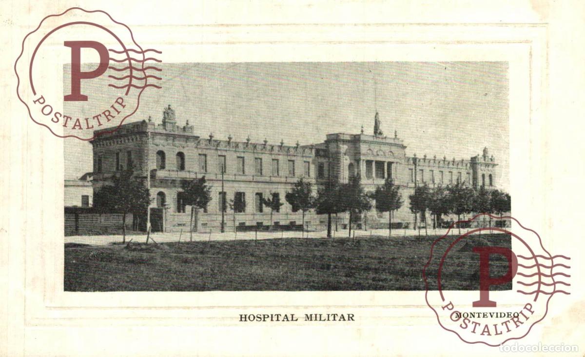 Postales: URUGUAY MONTEVIDEO HOSPITAL MILITAR