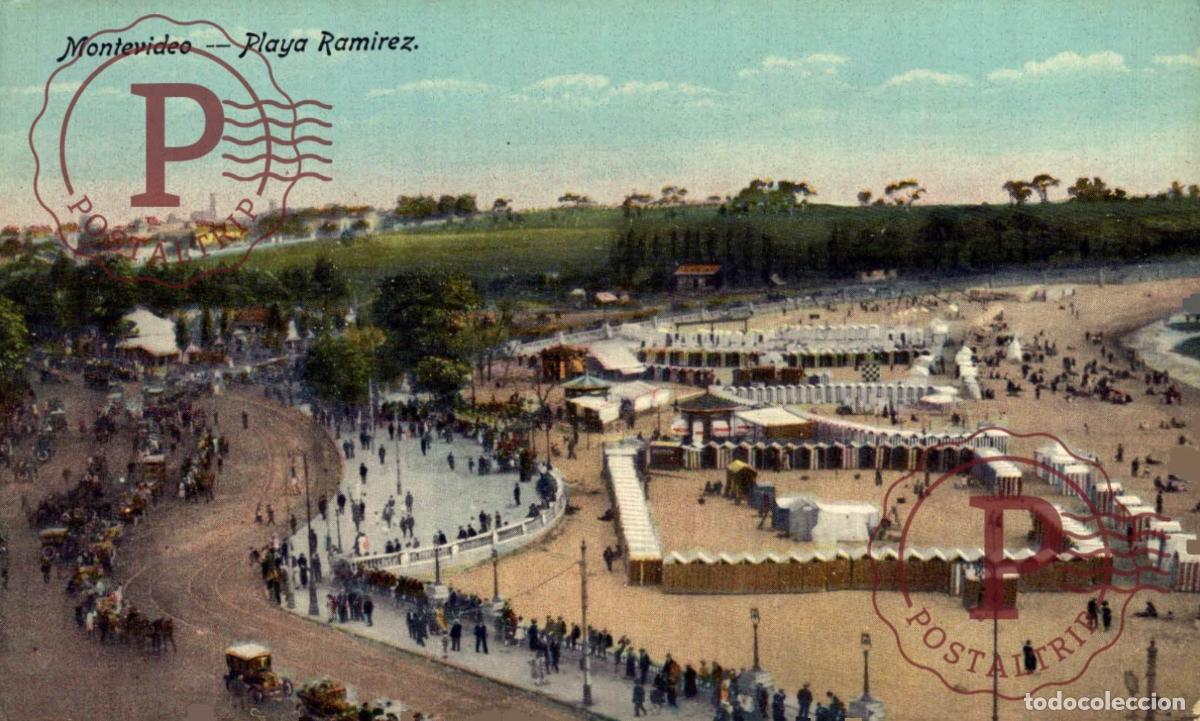 Postales: URUGUAY MONTEVIDEO PLAYA RAMIREZ