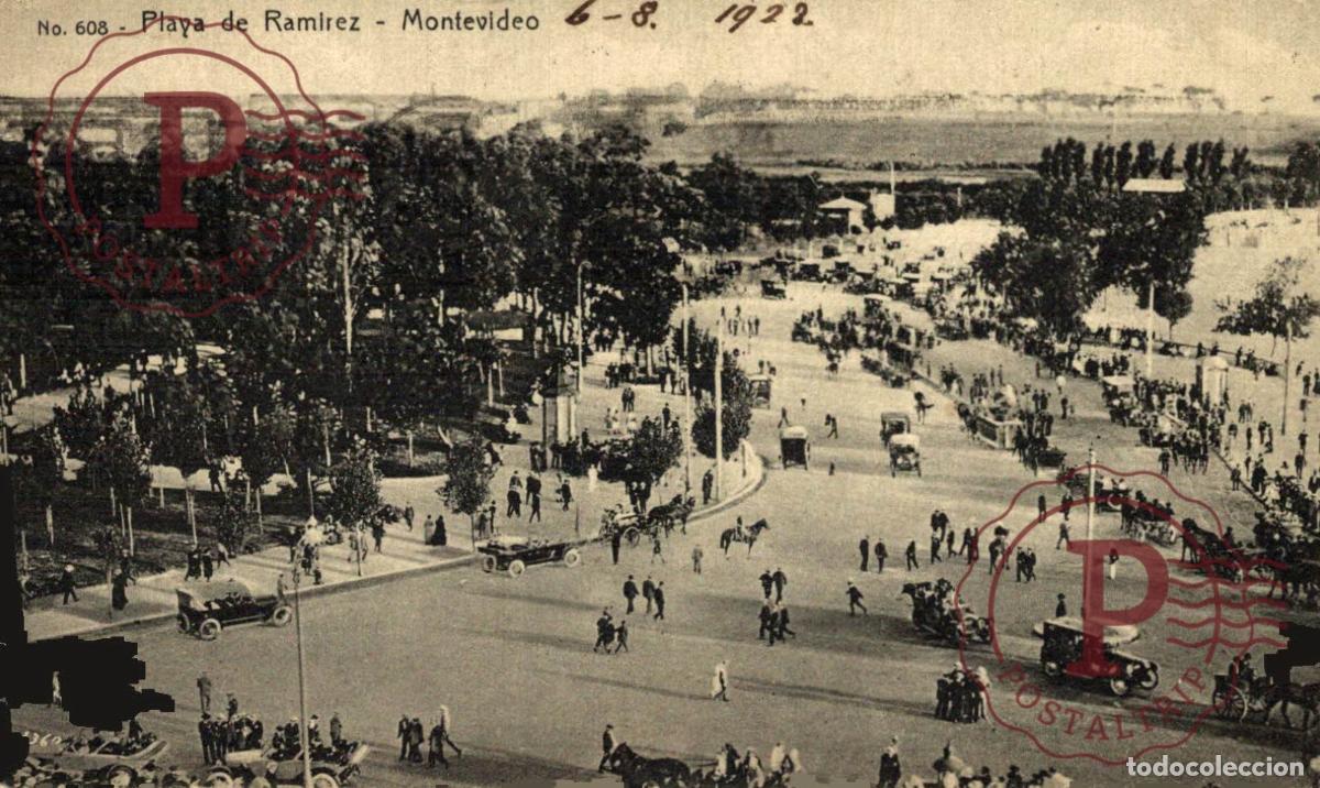 Postales: URUGUAY MONTEVIDEO PLAYA RAMIREZ - Foto 1