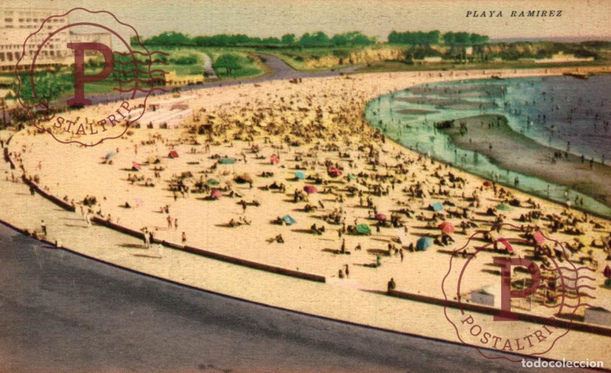 Postales: URUGUAY MONTEVIDEO PLAYA RAMIREZ - Foto 1