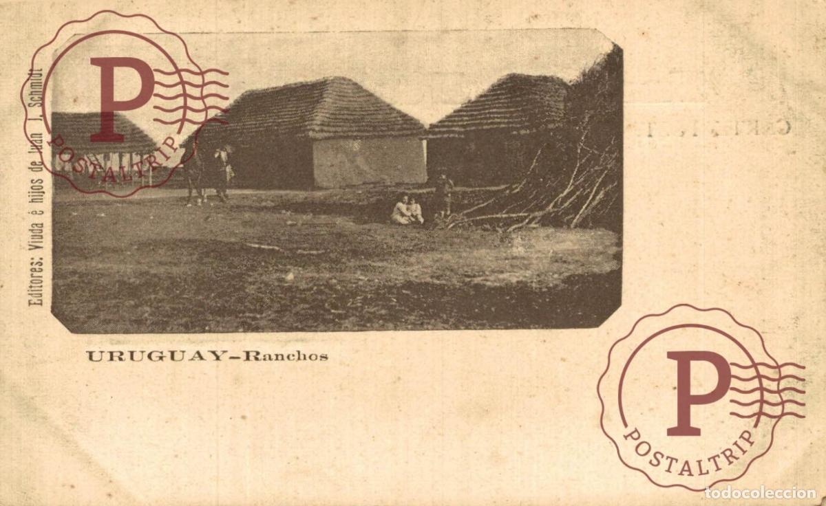 Postales: URUGUAY RANCHOS EDITORES SCHMIDT - Foto 1