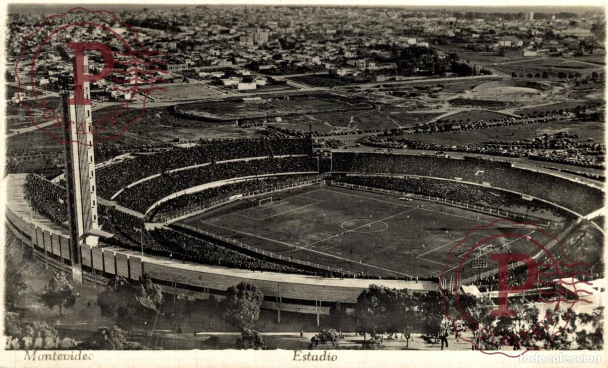 Postales: RPPC URUGUAY MONTEVIDEO ESTADIO CENTENARIO FUTBOL SOCCER MATCH FOOTBALL STADIUM STADE
