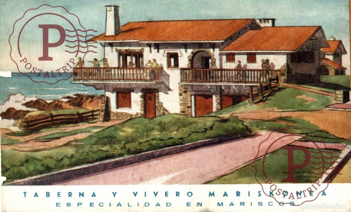 Postales: URUGUAY PUNTA DEL ESTE TABERNA MARISKONEA MARISCOS BARREIRO Y RAMOS PUBLICIDAD PUBLI