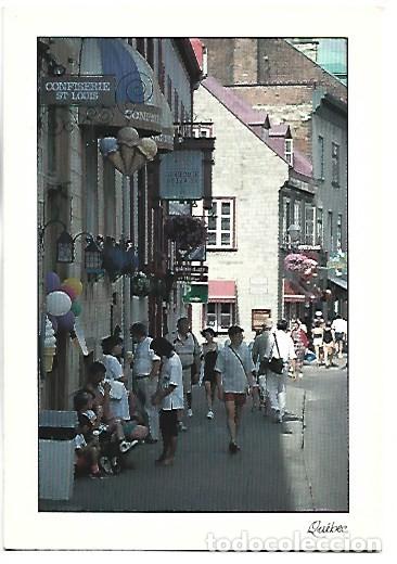 Postales: FLEURS, BALLONS ET CORNETS &rdquo;RUE ST. LOUIS&rdquo;.- QUEBEC / CANADA