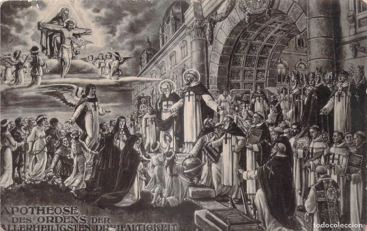 Postales: Postal de la Apoteosis de la Orden de la Sant&iacute;sima Trinidad