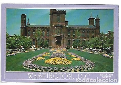 Postales: THE ORIGINAL ROMANESQUE SMITHSONIAN BUILDING.- WASHINGTON / USA