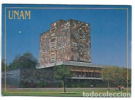 Postales: MURAL MOSAICO, BIBLIOTECA UNAM - LIBRARY UNAM.- MEXICO