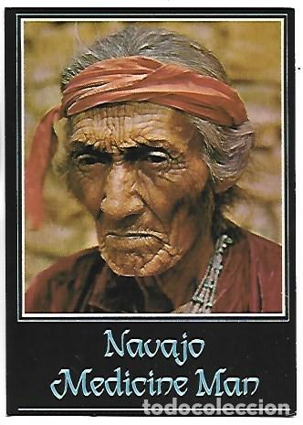 Postales: &rdquo; SALTWATER &rdquo;, NAVAJO MEDICINE MAN / USA