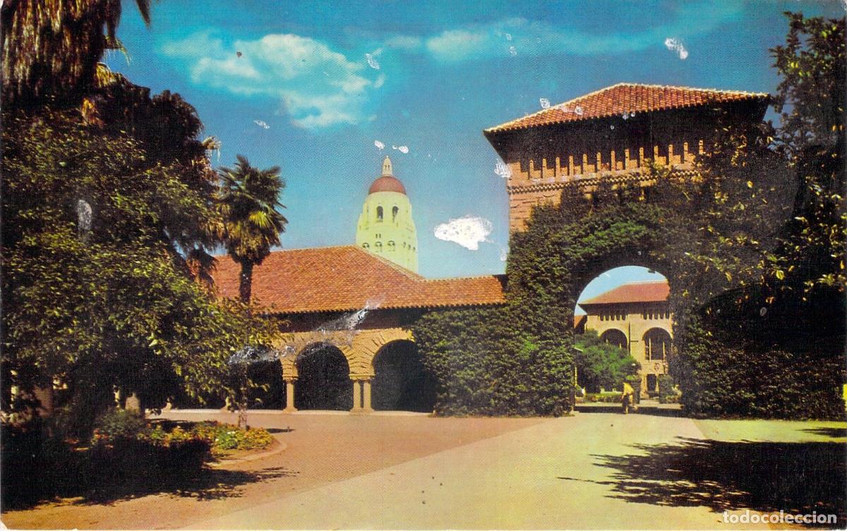Postales: Postal de East Gate y Stanford University en California