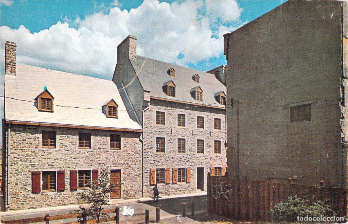 Postales: Postal de Place Royale en Quebec con arquitectura historica