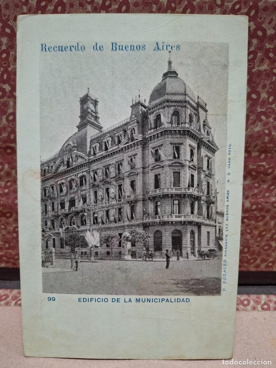 Postcards: ANTIGUA POSTAL RECUERDO DE BUENOS AIRES ARGENTINA ROSAUER