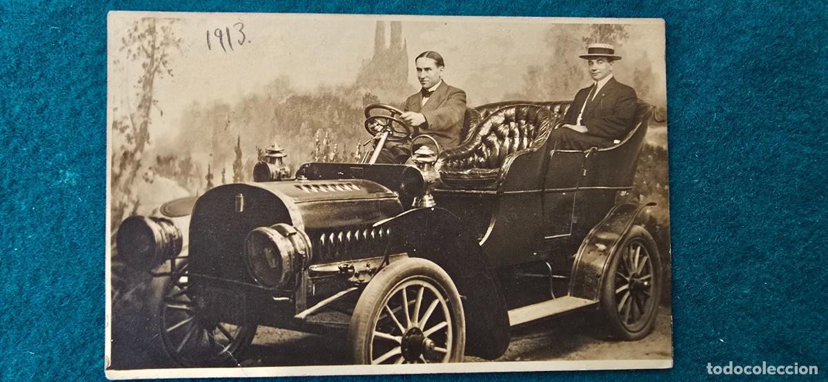 Postales: POSTAL LA HABANA (1913) COCHE ANTIGUO - CUBA - FOTO BADENS MAMMOTH
