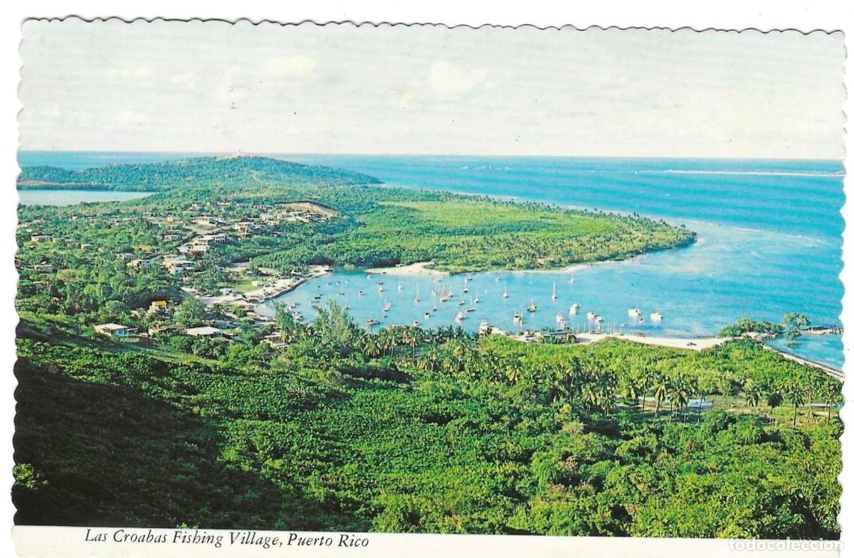 Postales: Postal EE.UU. Puerto Rico. Las Croabas Fishing Village. ref. 7-eeuu63
