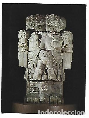 Postales: SALA MEXICA. MUSEO NACIONAL DE ANTROPOLOGIA.- COATLICUE / MEXICO D.F.