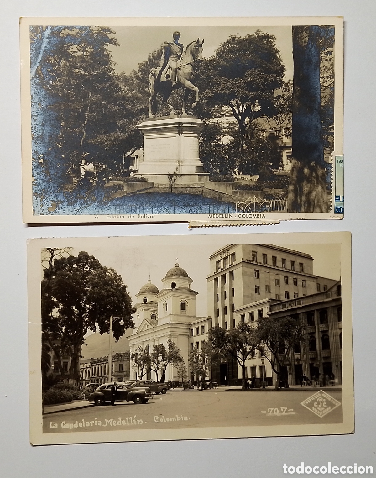 Postales: 2 postales Colombia Medell&iacute;n