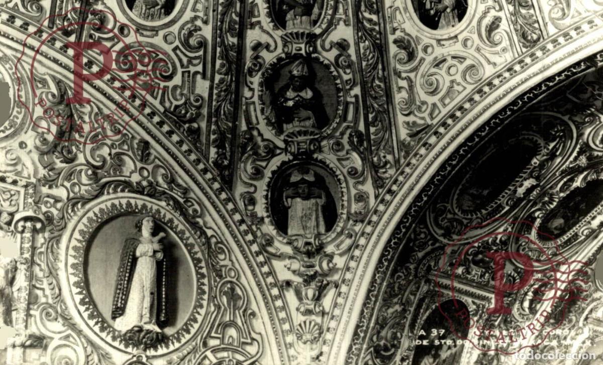 Postcards: MEXICO. OXACA. CUPULA DEL CORO DE LA IGLESIA DE SANTO DOMINGO