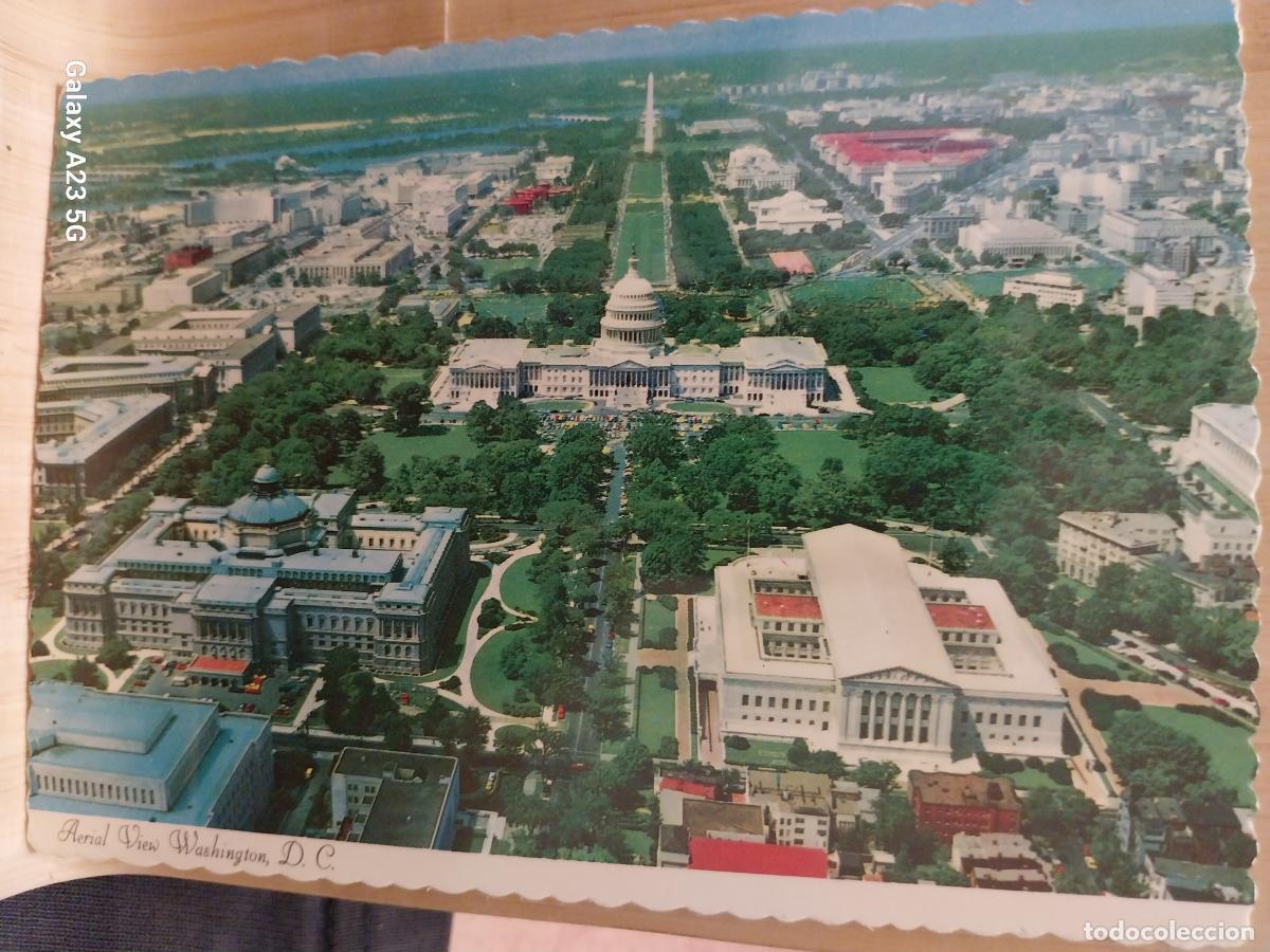 Postales: WASHINGTON POSTAL CIRCULADA A&Ntilde;O 1974 CASA BLANCA ED PRINCE AND CO