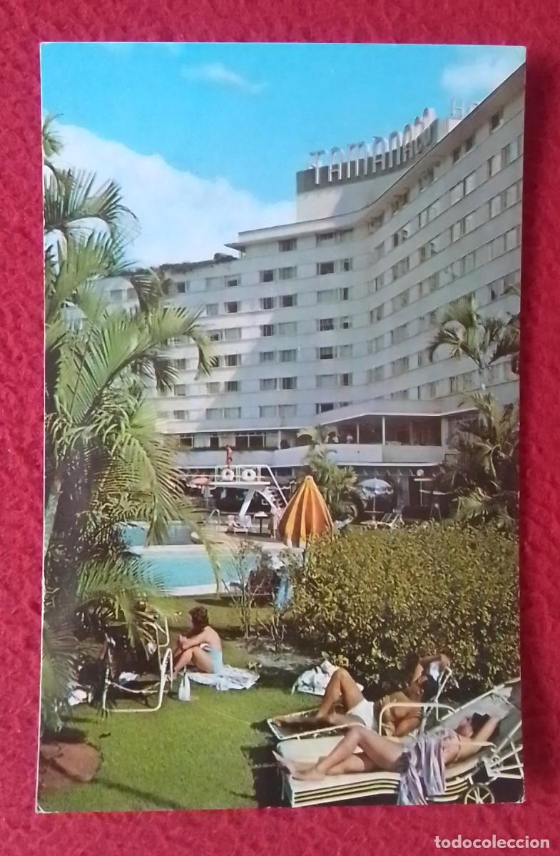 Postales: POSTAL CARTE POSTALE BILHETE POSTKARTE POST CARD HOTEL TAMANACO CARACAS VENEZUELA BA&Ntilde;ISTAS PISCINA..